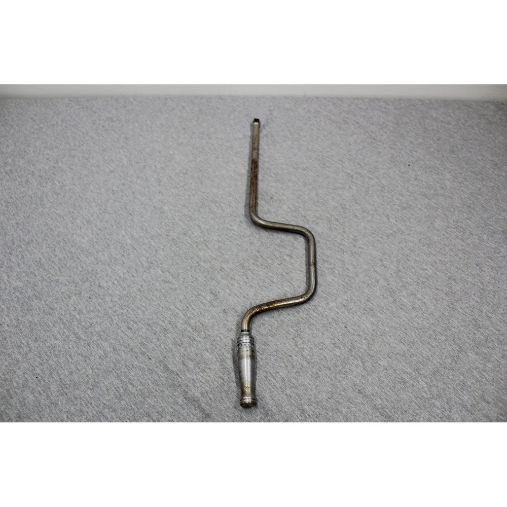 Snap-on Speed Brace 3/8" Drive Silver F4L USA Vintage Manual Crank Tool